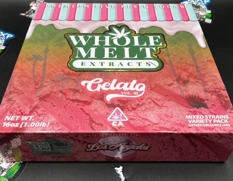 Whole Melt Live Resin Sugar V3 Gelato Edition | Mixed Strains Variety Pack